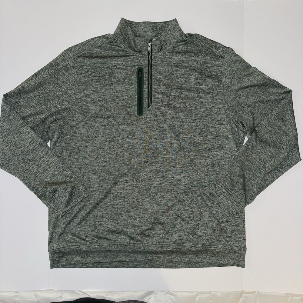 Men's XL Cutter & Buck Lightweight Pullover 1/4 Zip Jacket Collared Long Sleeve